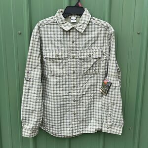 Men's Upstream Outdoor Shirt with Long Sleeves, UPF 50+, Size S